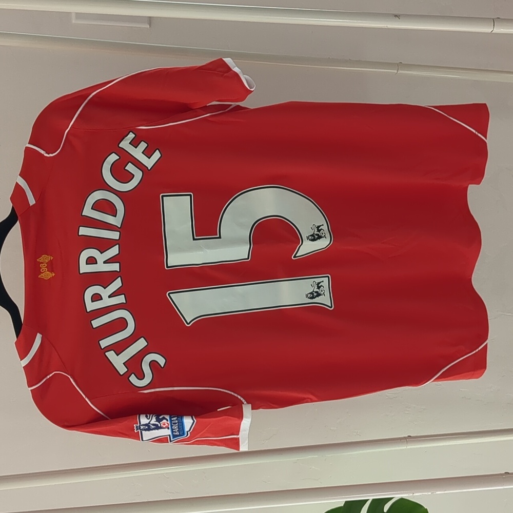 Authentic Warrior Liverpool Sturridge 2014-15 Home Jersey Small Men's